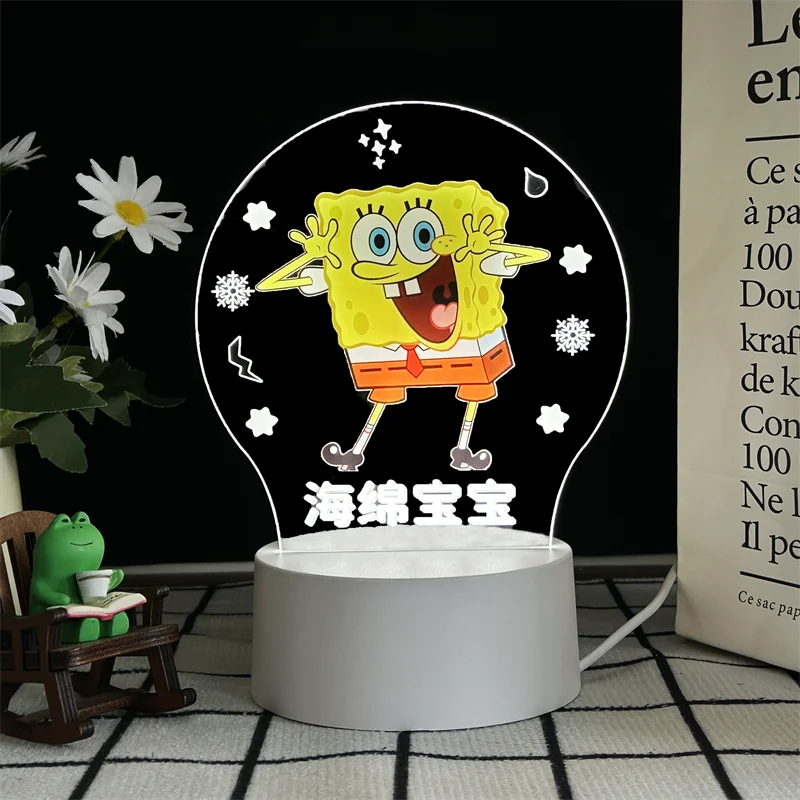 

SpongeBob SquarePants Patrick Star Animation Peripheral Cartoon Creative Cute Night Light Ambient Light Children's Holiday Gift