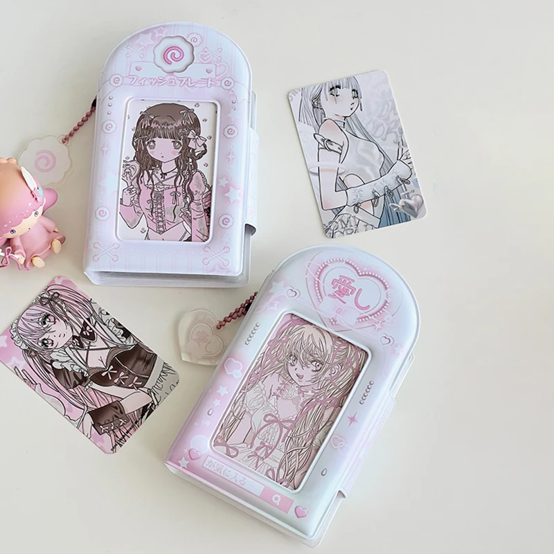 Kawaii Pink Blue Kpop Photocard Holder 3 Inch Idol Photo Album 32 Pockets Photo Storage Book Display Photocard Protective Holder
Kawaii Pink Blue Kpop Photocard Holder 3 Inch Idol Photo Album 32 Pockets Photo Storage Book Display Photocard Protective Holder