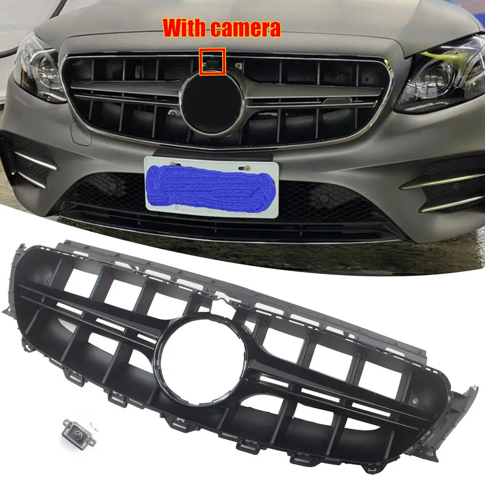

Car Accsesories Auto Racing Grills Front Bumper Upper Radiator Grille For Mercedes Benz E63 W213 E-CLASS 2016-2020 Car Supplies