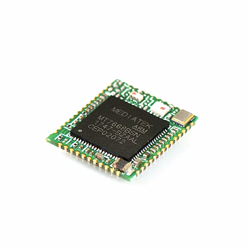 MT7668RS интерфейс SDIO 5,8G двухдиапазонный WIFI + Bluetooth 4,2 модуль 802.11b/G/n/a/ac
MT7668RS интерфейс SDIO 5,8G двухдиапазонный WIFI + Bluetooth 4,2 модуль 802.11b/G/n/a/ac