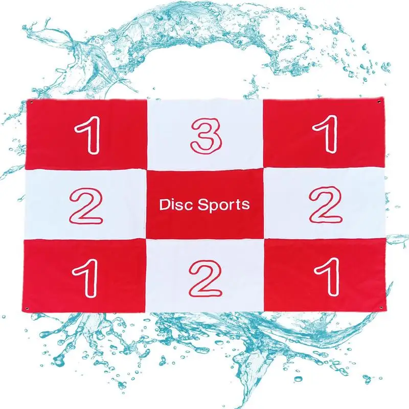 

Flying Disc Game Cloth Toss Target Game Cloth For Kid Double-Sided Waterproof Material Game Props For Family Gatherings Team