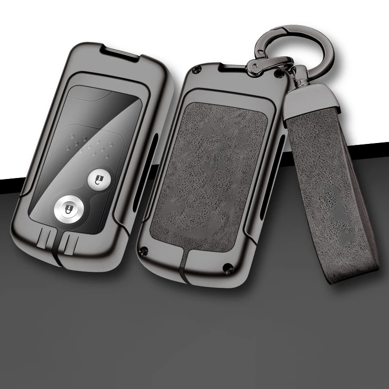 New Silver Metal Car Key Case Cover For Honda CRV Fit Shuttle Fried Freed Spike Step WGN RG1 Spada CRZ Accord CIVIC 2006 - 2015
New Silver Metal Car Key Case Cover For Honda CRV Fit Shuttle Fried Freed Spike Step WGN RG1 Spada CRZ Accord CIVIC 2006 - 2015