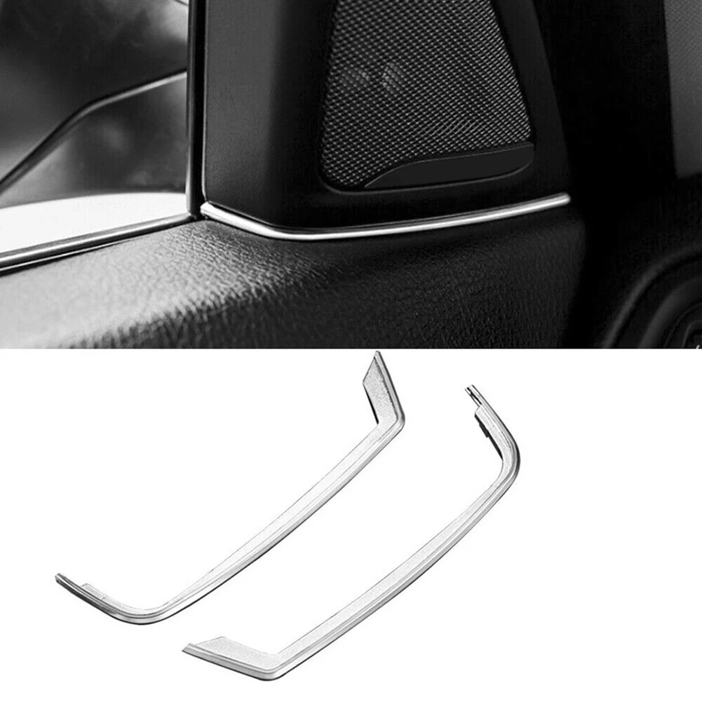 2pcs A-pillar Tweeter Speaker Gap Strip Cover Trim Fit For BMW 5 Series F10 2014-2016 Silver ABS Plastic Interior Mouldings
2pcs A-pillar Tweeter Speaker Gap Strip Cover Trim Fit For BMW 5 Series F10 2014-2016 Silver ABS Plastic Interior Mouldings
