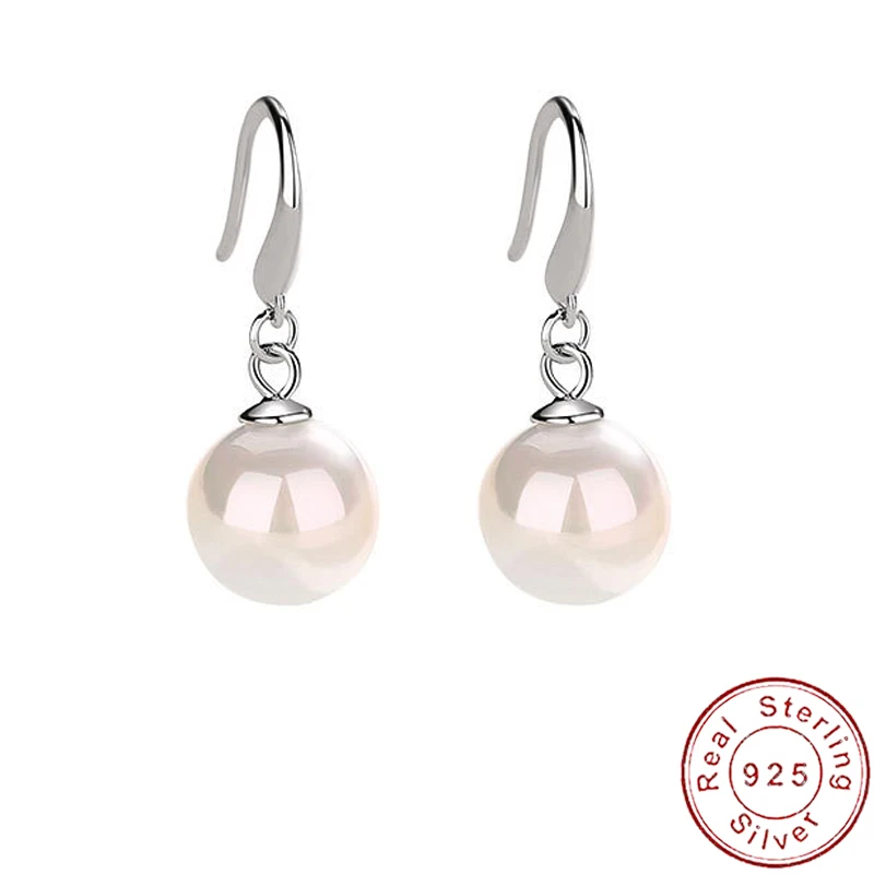 JIALY European Pearl Earrings New S925 Sterling Silver Ear Hooks Fashionable For Women Jewelry Birthday Party Gift
JIALY European Pearl Earrings New S925 Sterling Silver Ear Hooks Fashionable For Women Jewelry Birthday Party Gift
