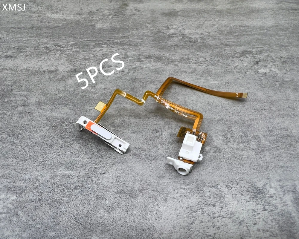 5pcs/lot thick white headphone jack audio jack with hold switch flex ribbon cable for iPod 5th video 60gb 80gb
5pcs/lot thick white headphone jack audio jack with hold switch flex ribbon cable for iPod 5th video 60gb 80gb