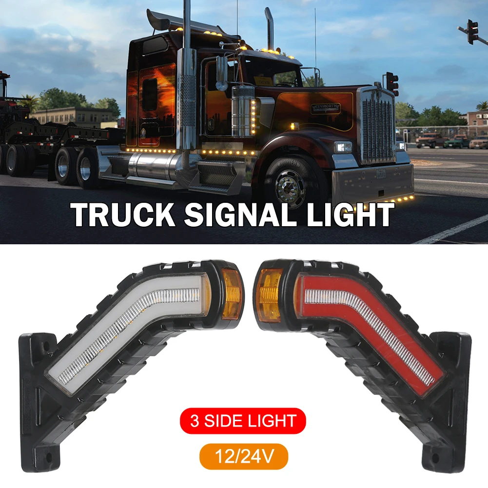Professional LED Side Marker Light Flowing Turn Signal Light Universal 12V 24V Warning Lamp For Auto SUV Truck Motorcycle
Professional LED Side Marker Light Flowing Turn Signal Light Universal 12V 24V Warning Lamp For Auto SUV Truck Motorcycle