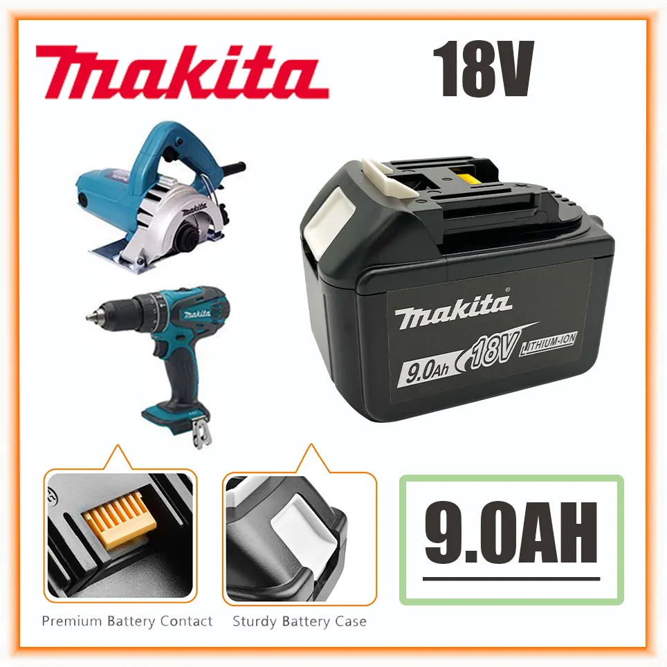 Makita перезаряжаемая батарея, телефон с индикатором Замена 18V 9.0Ah батарея BL1830 BL1830B BL1840 BL1840B BL1850 BL1850B
Makita перезаряжаемая батарея, телефон с индикатором Замена 18V 9.0Ah батарея BL1830 BL1830B BL1840 BL1840B BL1850 BL1850B