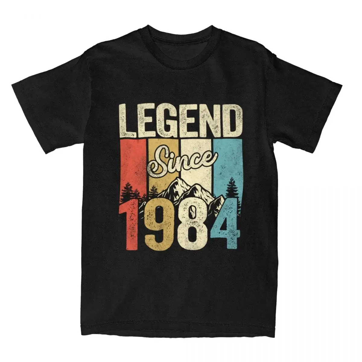

Винтажная футболка с рисунком легенды с 1984 года, футболки с рисунком аниме для мужчин, женская одежда, футболки с коротким рукавом, Новое поступление, лето, унисекс