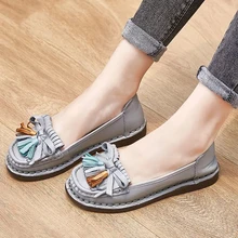Fashion New Spring Women Loafers Ladies Genuine Leather Soft Moccasin Woman Retro Tassel Flower Summer Ballet Flats
Fashion New Spring Women Loafers Ladies Genuine Leather Soft Moccasin Woman Retro Tassel Flower Summer Ballet Flats