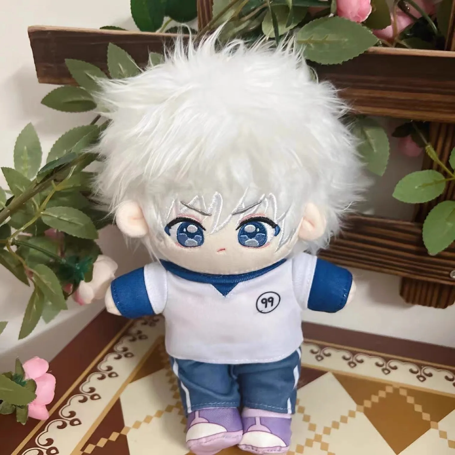 HUNTER X HUNTER Killua Zoldyck Figure 20cm Plush Doll Stuffed Toy Clothes Outfit Handmade Gift Limit Cosplay Cute Lovely C
HUNTER X HUNTER Killua Zoldyck Figure 20cm Plush Doll Stuffed Toy Clothes Outfit Handmade Gift Limit Cosplay Cute Lovely C