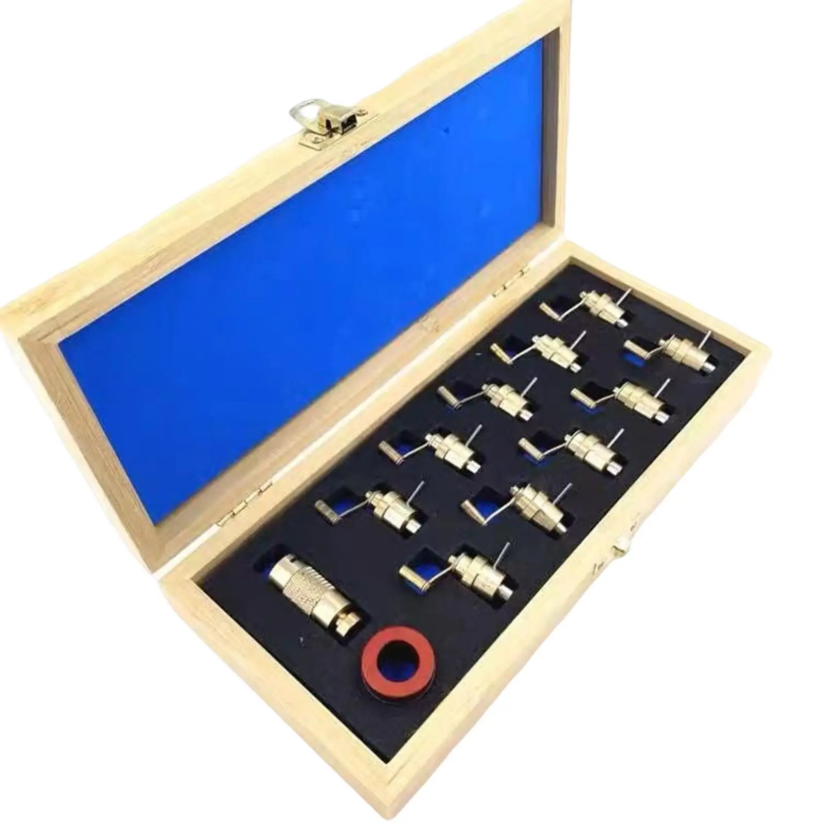Watch Mainspring Winder Set DIY Watchmaker Tools Watch Repair Tool Brass Professional for Watch Movement C07111 2000 7750 8500-2
Watch Mainspring Winder Set DIY Watchmaker Tools Watch Repair Tool Brass Professional for Watch Movement C07111 2000 7750 8500-2