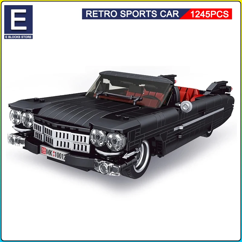 1245pcs Technical Original Retro Nostalgic Classic Car Building Block Model MOC High-Tech Vehicle Bricks Boys Toys for Kids Gift
1245pcs Technical Original Retro Nostalgic Classic Car Building Block Model MOC High-Tech Vehicle Bricks Boys Toys for Kids Gift