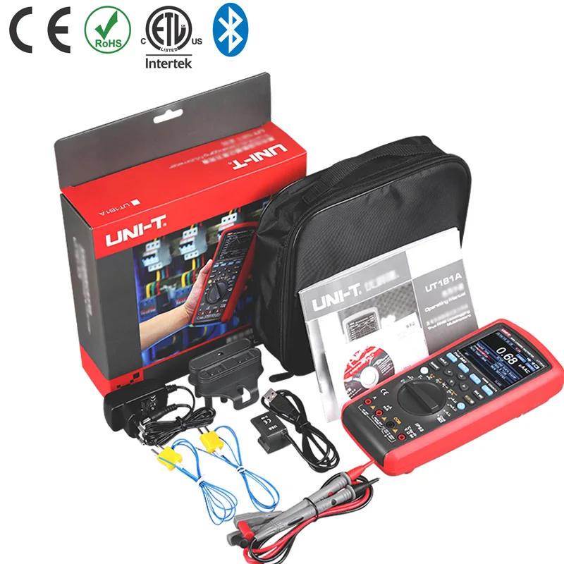 UNIT 181 Precise LCD Digital Universal Meter Multimeter Avometer Circuit Tester UNI-T UT181A
UNIT 181 Precise LCD Digital Universal Meter Multimeter Avometer Circuit Tester UNI-T UT181A