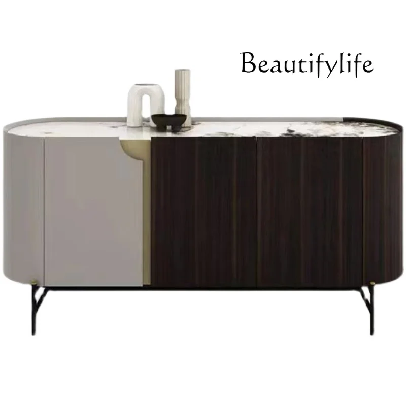 Светильник роскошный женский шкаф высокого качества с круговой дугой и каменной пластиной для хранения, входной шкаф
Светильник роскошный женский шкаф высокого качества с круговой дугой и каменной пластиной для хранения, входной шкаф