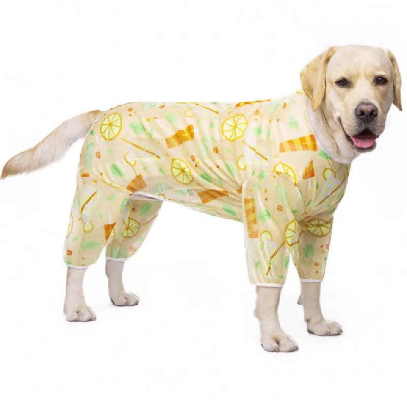 Large Dog Cooling Vest Dog Summer Clothes Breathable T-shirt for Medium Large Dogs Pet Mesh Jumpsuit Dog Cooling Supplies
Large Dog Cooling Vest Dog Summer Clothes Breathable T-shirt for Medium Large Dogs Pet Mesh Jumpsuit Dog Cooling Supplies