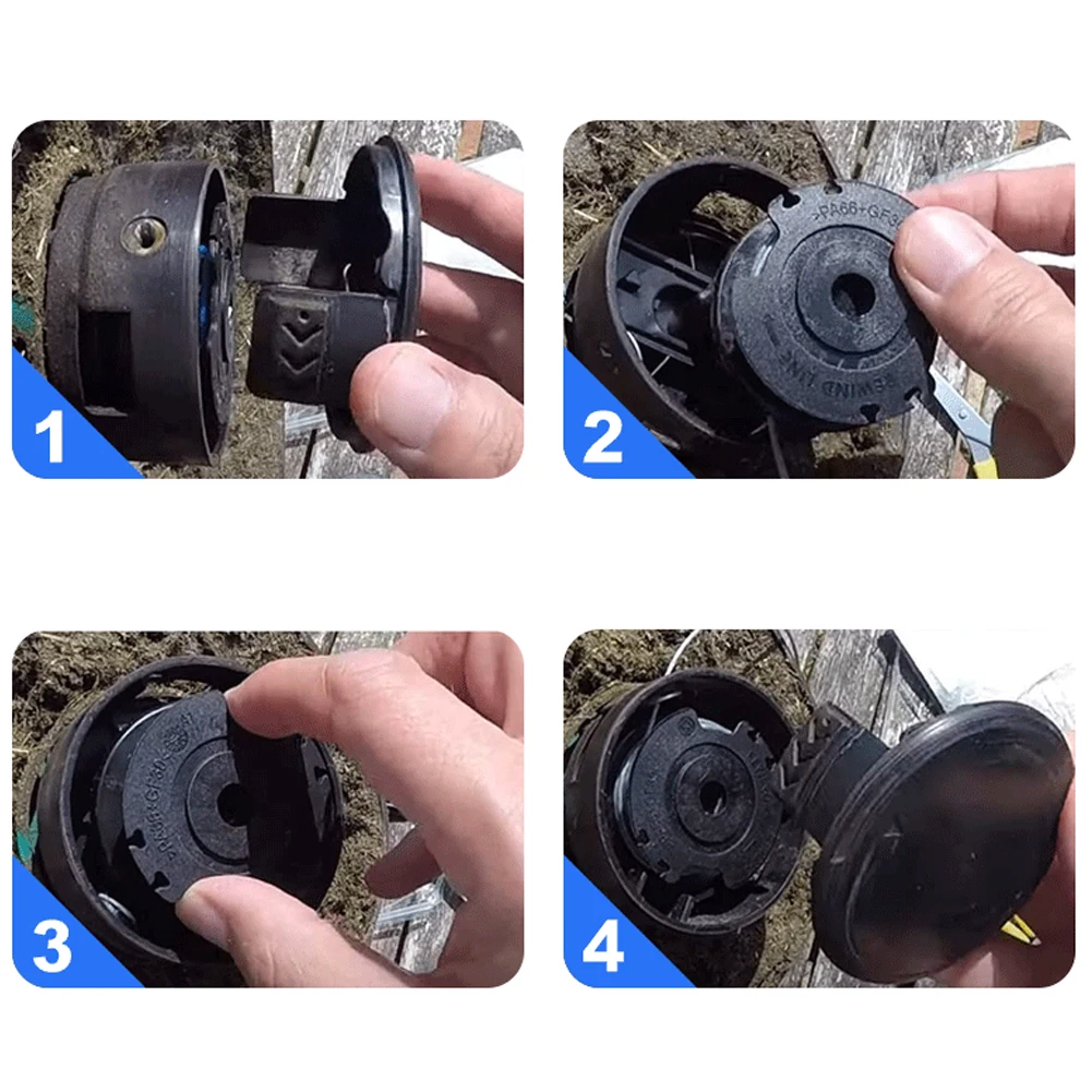 Low Noise For Strimmer Trimmer Spool For BOSCH Delicate Durable Li Twin Line Professional Nylon ART24 ART27 ART 30-36
Low Noise For Strimmer Trimmer Spool For BOSCH Delicate Durable Li Twin Line Professional Nylon ART24 ART27 ART 30-36