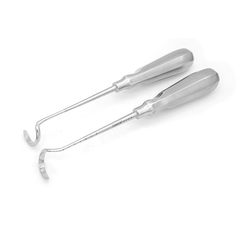 

Stainless steel rib cartilage periosteal peeler U-shaped nasal cartilage peeler Left and right nose plastic beauty instrument