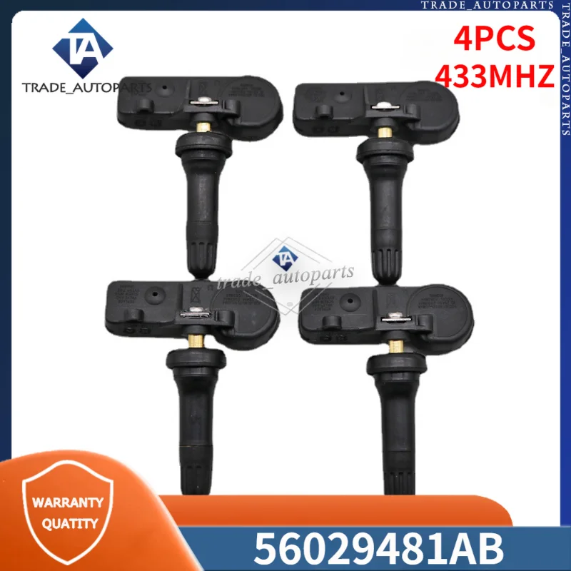 56029481AB Car Tire Pressure Monitor Sensor 433MHZ TPMS For 2009 DODGE RAM 1500 PICKUP JEEP COMMANDER GRAND CHEROKEE TYRE SENSOR
56029481AB Car Tire Pressure Monitor Sensor 433MHZ TPMS For 2009 DODGE RAM 1500 PICKUP JEEP COMMANDER GRAND CHEROKEE TYRE SENSOR
