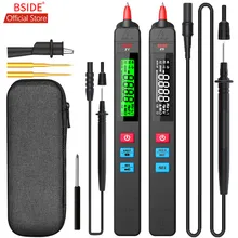 BSIDE Multimeter Digital Tester Smart Pen Type Voltage Detector DC AC Capacitance Ohm NCV Hz Diode Continuity Meter BSIDE Multimeter Digital Tester Smart Pen Type Voltage Detector DC AC Capacitance Ohm NCV Hz Diode Continuity Meter
