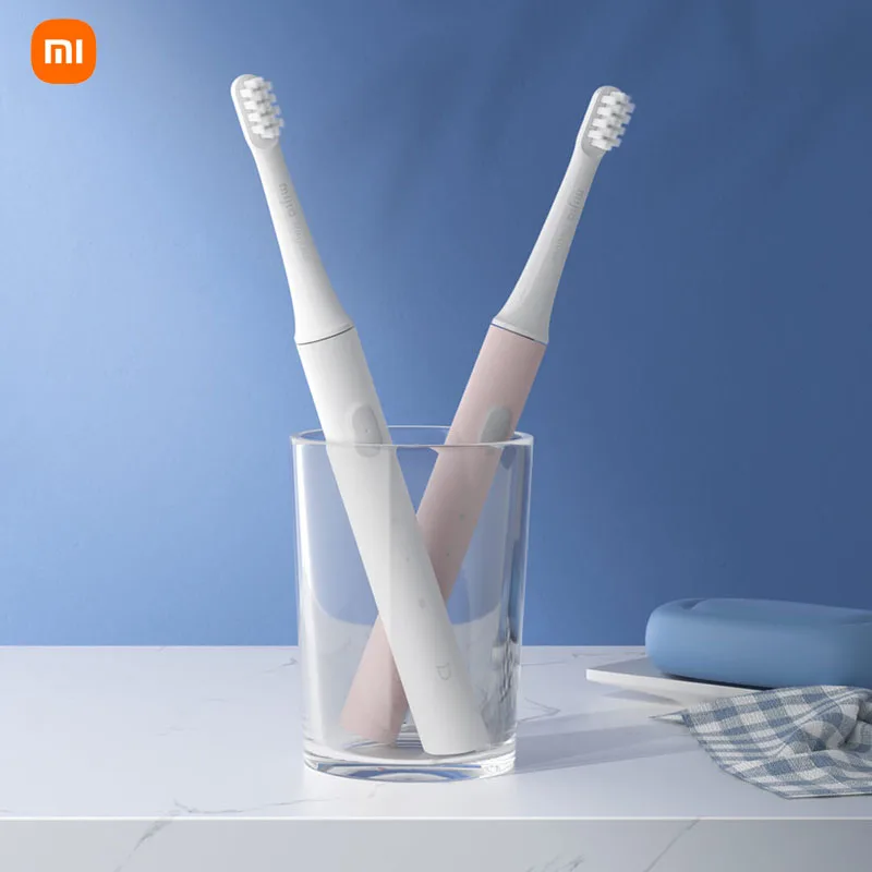 

Xiaomi Mijia T100 Sonic Electric Toothbrush Mi Smart Tooth Brush Colorful USB Rechargeable Waterproof for Toothbrushes Head