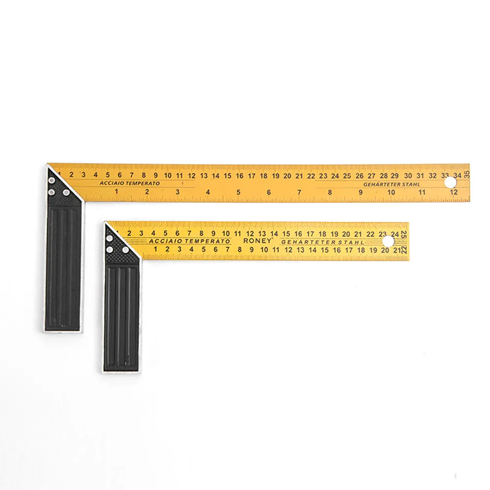 L-Square Angle Ruler 90 Degree Ruler Steel 250/350mm For Woodworking Carpentry Leather Craft Testing Measuring Hand Tools
L-Square Angle Ruler 90 Degree Ruler Steel 250/350mm For Woodworking Carpentry Leather Craft Testing Measuring Hand Tools