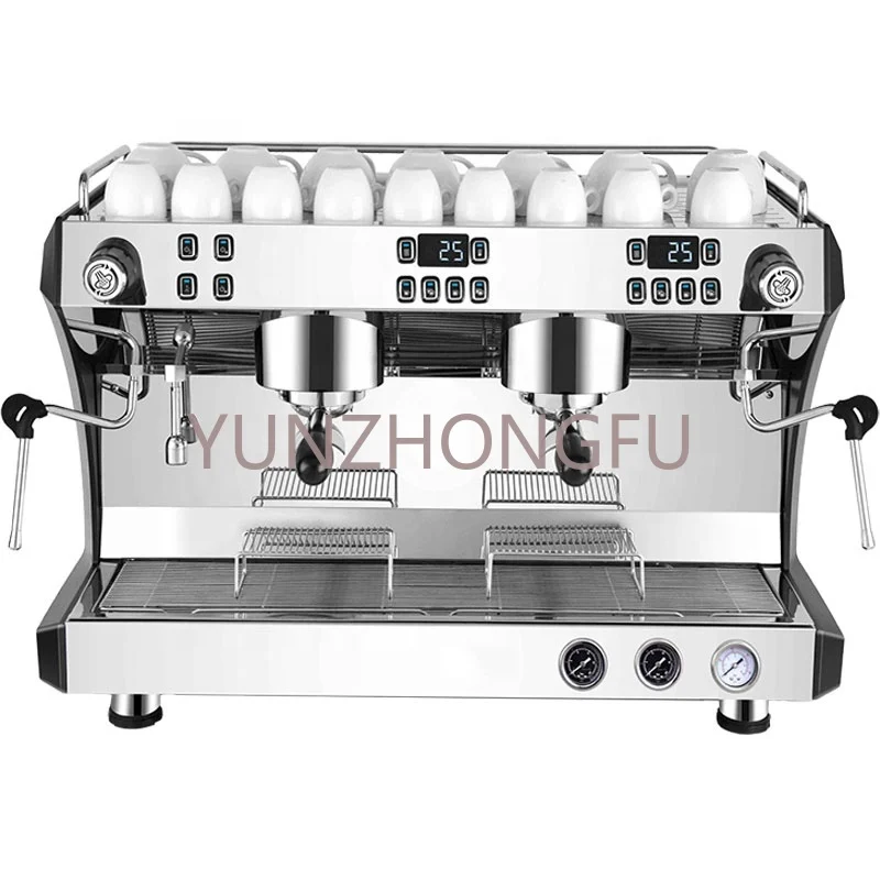 

Commercial Fully Automatic 2 Group Barista Coffee Machine Espresso Maker Cappuccino Made in China