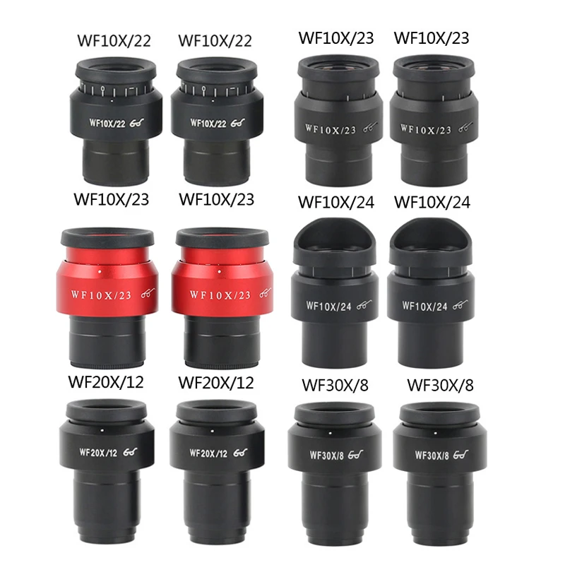 WF10X WF20X WF30X Eyepiece High Point Wide Field Binocular Trinocular Stereo Microscope Lens Diopter Adjustable
WF10X WF20X WF30X Eyepiece High Point Wide Field Binocular Trinocular Stereo Microscope Lens Diopter Adjustable