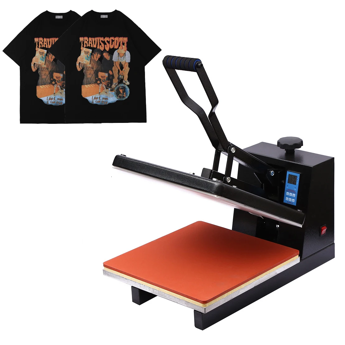 220v 38x38 Industrial Quality Clamshell heat press machine transfer sublimation Heat Press Machines For T Shirts
220v 38x38 Industrial Quality Clamshell heat press machine transfer sublimation Heat Press Machines For T Shirts