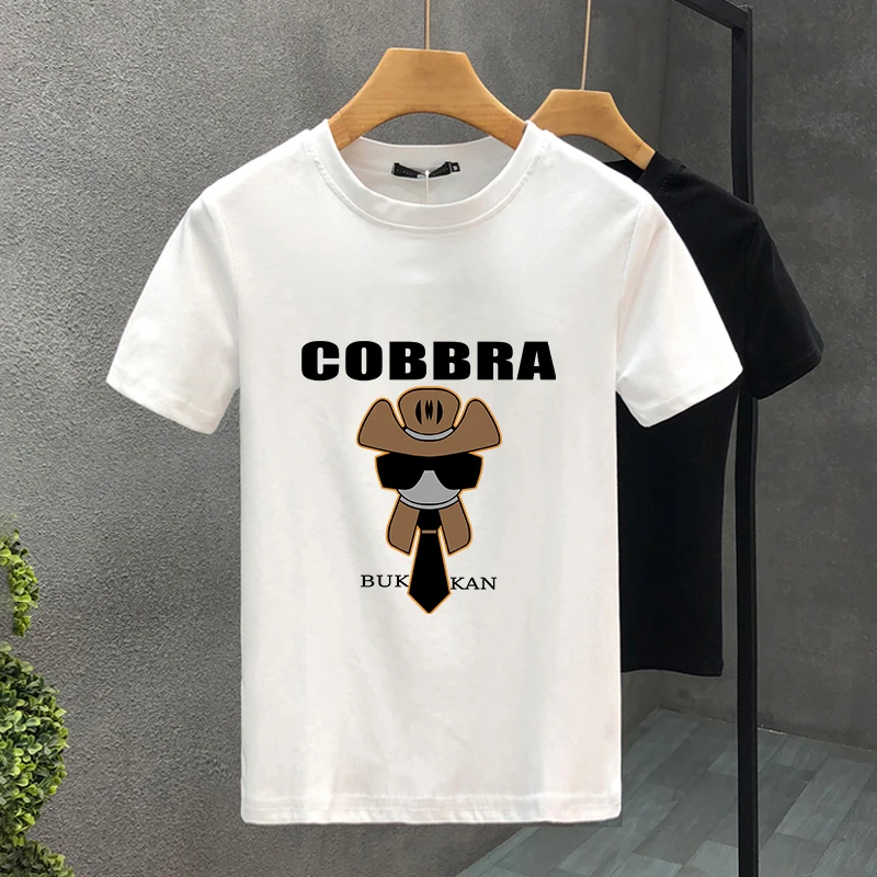 Design Cobbra For Men's T-shirt Cotton High Quality Print 2yk Luxury Brand Design Summer Tees Brand Tops Unisex Oversized S-7XL
Design Cobbra For Men's T-shirt Cotton High Quality Print 2yk Luxury Brand Design Summer Tees Brand Tops Unisex Oversized S-7XL