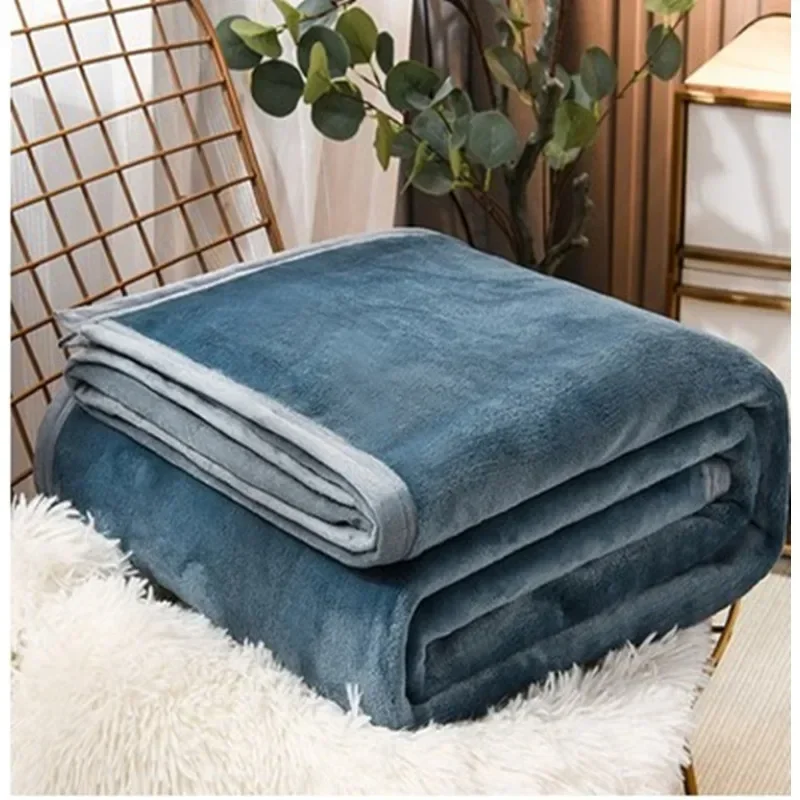 

Черно-белое фланелевое одеяло для кровати, пушистое теплое мягкое покрывало для дивана, покрывало, синее, черное, Коралловое флисовое плюшевое одеяло, зима