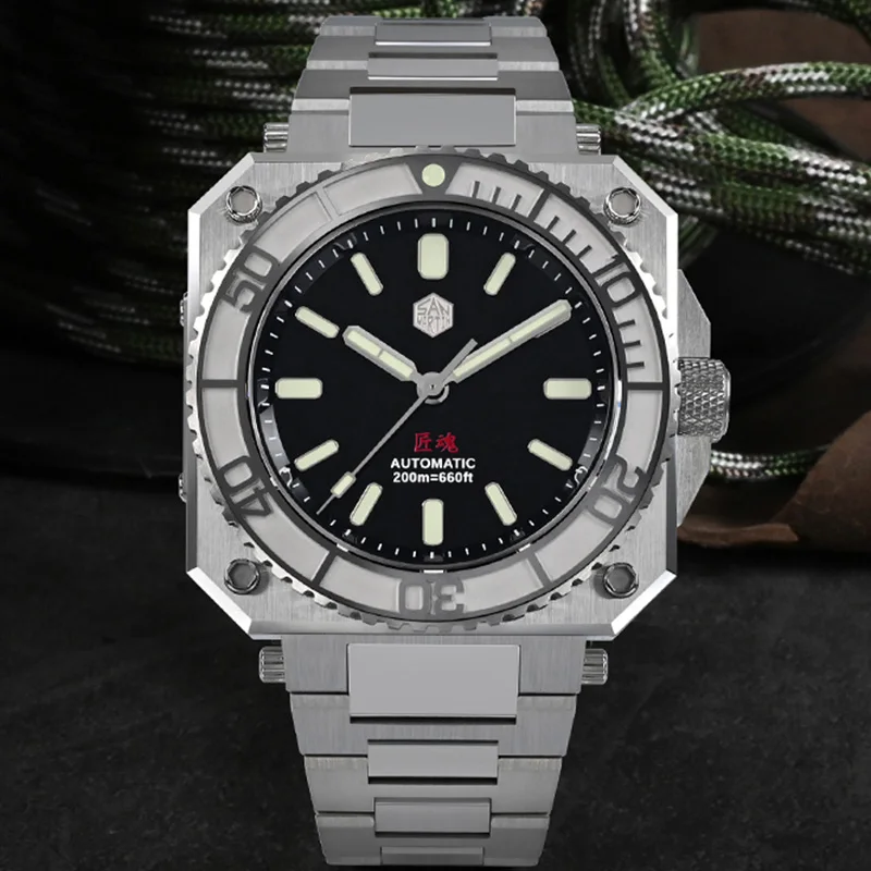 San Martin Top Brand Original Limited Edition 40mm Mens Watch ETA2824 High Quality Diver Sports Automatic Mechanical 20Bar BGW-9
San Martin Top Brand Original Limited Edition 40mm Mens Watch ETA2824 High Quality Diver Sports Automatic Mechanical 20Bar BGW-9