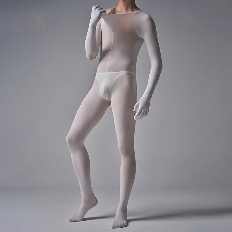 Men's 120D Velvet Full Body Socks U Convex Pouch Bodysuit Sexy Tight High-elastic Jumpsuit Bodystocking Erotic Shaping Leotard
Men's 120D Velvet Full Body Socks U Convex Pouch Bodysuit Sexy Tight High-elastic Jumpsuit Bodystocking Erotic Shaping Leotard