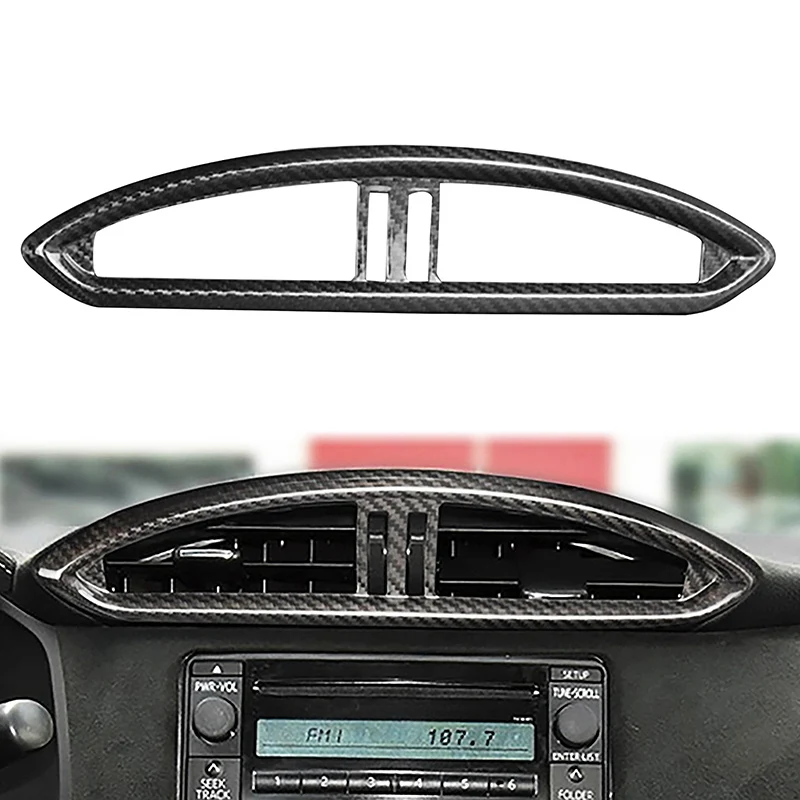 Carbon Fiber Car Interior Central Control Air Outlet Cover Sticker Decor Accessories Fit for Subaru BRZ Toyota GT86 2012-2016
Carbon Fiber Car Interior Central Control Air Outlet Cover Sticker Decor Accessories Fit for Subaru BRZ Toyota GT86 2012-2016