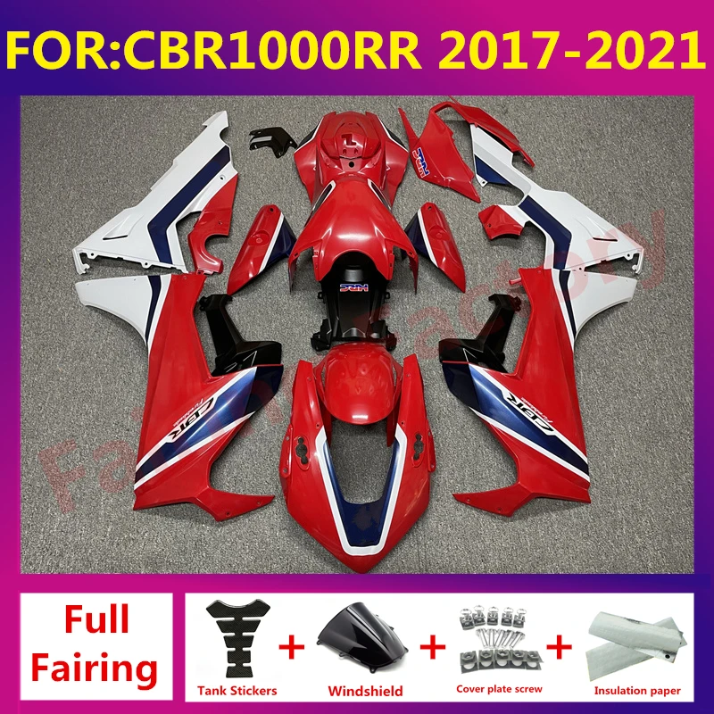 New ABS Motorcycle Fairings Kits Fit for CBR1000RR CBR1000 RR 2017 2018 2019 2020 2021 bodywork full fairing kit set red blue
New ABS Motorcycle Fairings Kits Fit for CBR1000RR CBR1000 RR 2017 2018 2019 2020 2021 bodywork full fairing kit set red blue