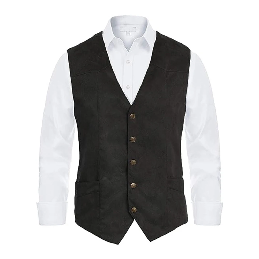 Retro Waistcoat for Men Slim Single Breasted Suit Vest Vintage Fashion Wedding Business Sleeveless Classic Colors
Retro Waistcoat for Men Slim Single Breasted Suit Vest Vintage Fashion Wedding Business Sleeveless Classic Colors
