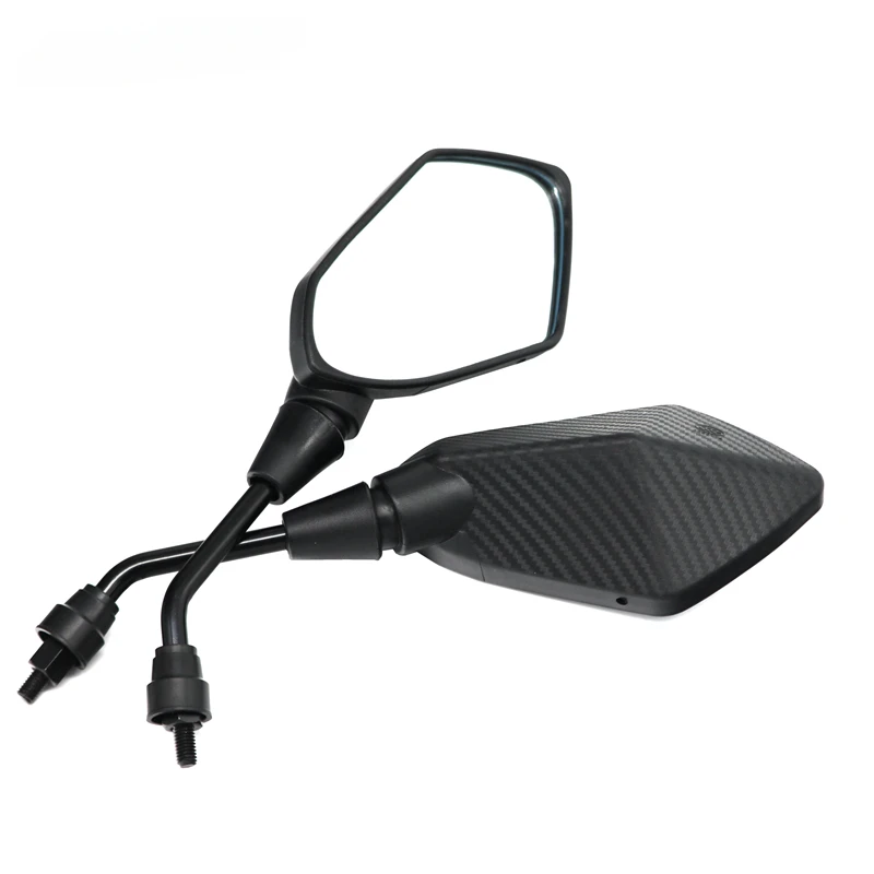 2Pcs/Pair Motorcycle Mirror Scooter E-Bike Rearview Mirrors Electrombile Back Side Convex Mirror 8mm 10mm Carbon Fiber
2Pcs/Pair Motorcycle Mirror Scooter E-Bike Rearview Mirrors Electrombile Back Side Convex Mirror 8mm 10mm Carbon Fiber