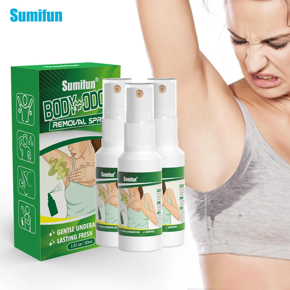 1Box 30ml Sumifun Body Odor Removal Spray Underarm Sweat Smells Bromhidrosis Cream Deodorant Fresh Air Lasting Plaster 30ML
1Box 30ml Sumifun Body Odor Removal Spray Underarm Sweat Smells Bromhidrosis Cream Deodorant Fresh Air Lasting Plaster 30ML