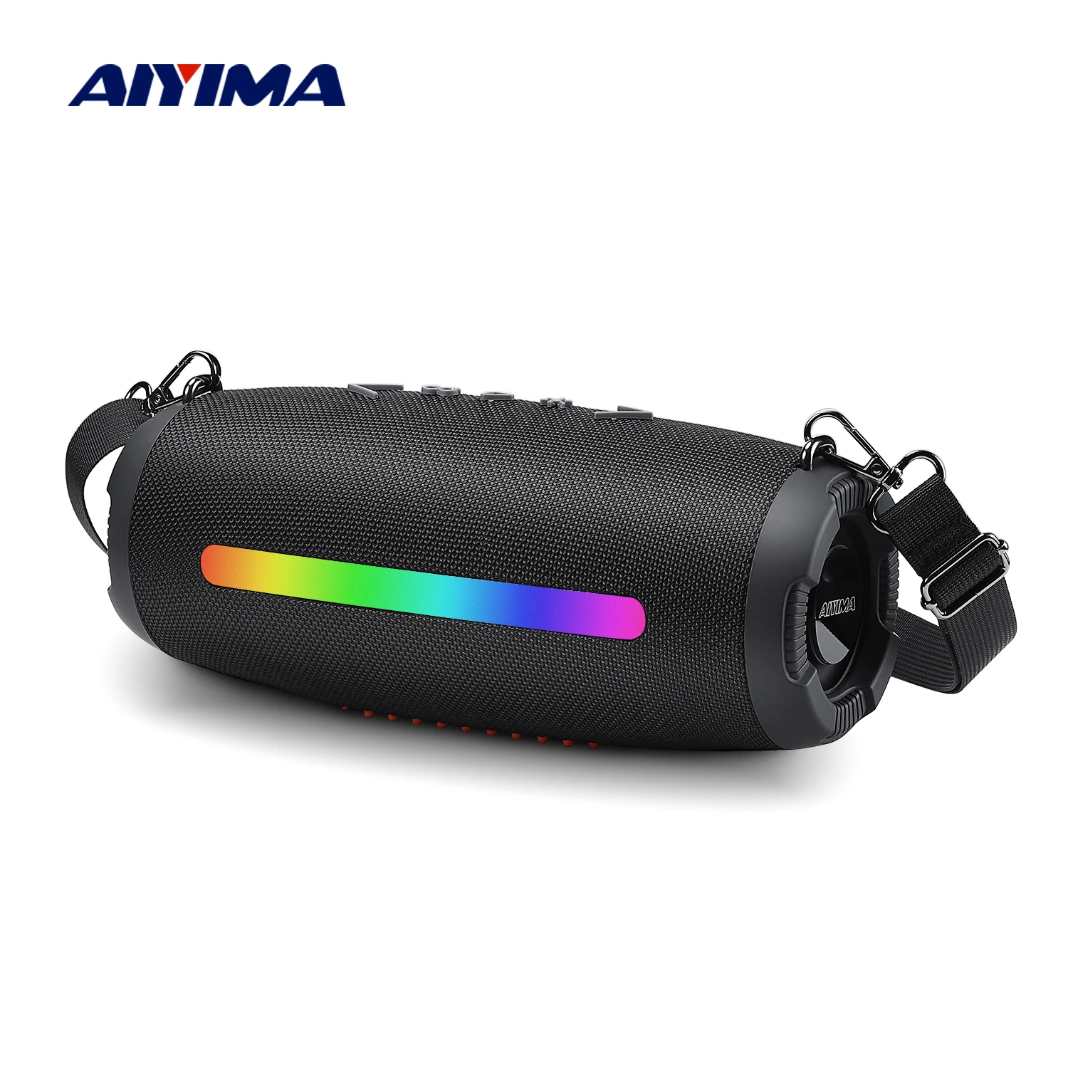 

AIYIMA S200 40W Bluetooth Portable Speaker Powerful Sound Deep Bass Waterproof Wireless Speakers For Outdoor Camping TF/USB/AUX