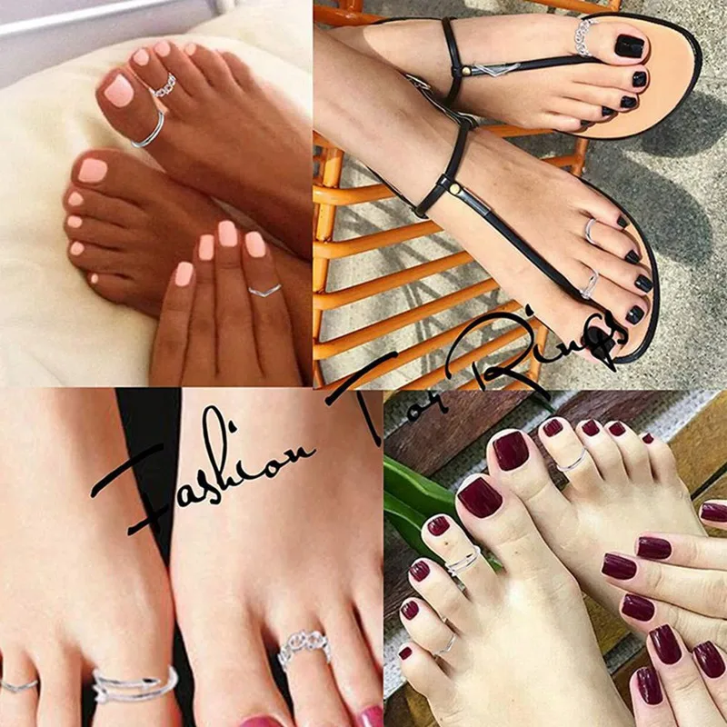 New Hot Sale Foot Accessories Sexy Sculpted Design 8 Openings Adjustable Foot Rings Fashion Trend Foot Accessories
New Hot Sale Foot Accessories Sexy Sculpted Design 8 Openings Adjustable Foot Rings Fashion Trend Foot Accessories
