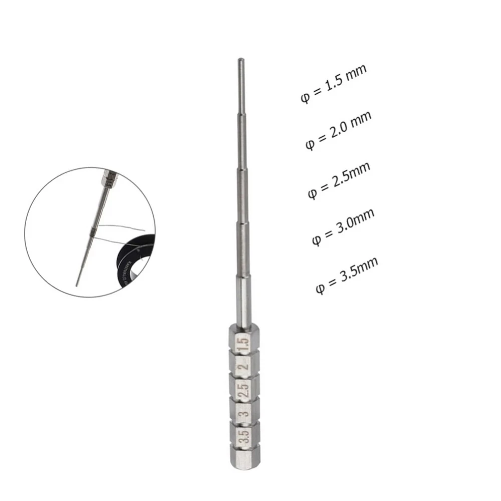 Stainless Steel Wire Coil Jig Prebuilt Coil Tool Jigs Wrapping Coil 1.5mm/2.0mm/2.5mm/3mm/3.5mm Power Tool Parts
Stainless Steel Wire Coil Jig Prebuilt Coil Tool Jigs Wrapping Coil 1.5mm/2.0mm/2.5mm/3mm/3.5mm Power Tool Parts