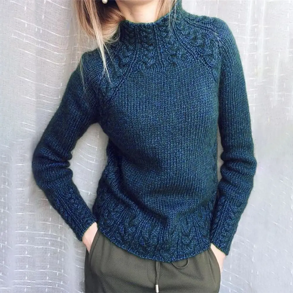 Comfy Sweater Ladies Jumper Tops Brand New Long Sleeve Regular Slight Strech Solid Color Turtleneck Winter Autumn
Comfy Sweater Ladies Jumper Tops Brand New Long Sleeve Regular Slight Strech Solid Color Turtleneck Winter Autumn