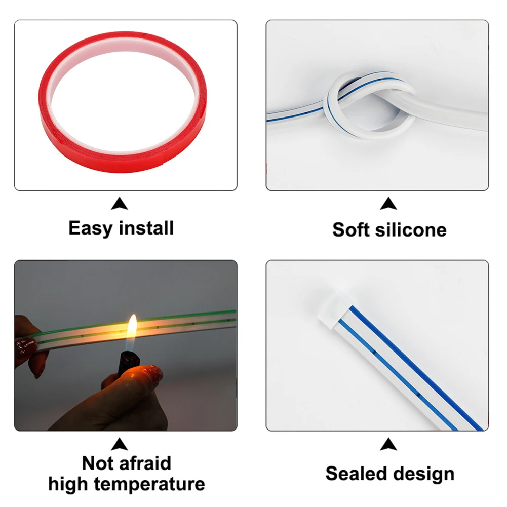 120cm Car Hood LED Decorative Lamp Daytime Running Light Strip Waterproof Flexible Lamp DRL For Auto DIY Flexible Ambient Light
120cm Car Hood LED Decorative Lamp Daytime Running Light Strip Waterproof Flexible Lamp DRL For Auto DIY Flexible Ambient Light