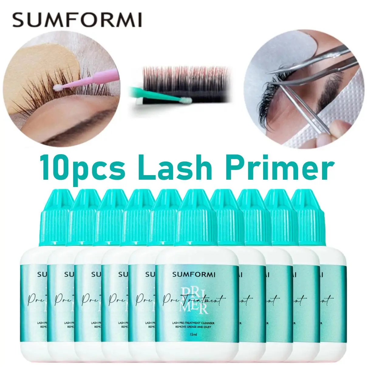 10pcs Primer For Lash Pre-Treatment Extend Time Primer Adhesive Lash Clean dust Primer Glue for Eyelash Extension Supplies
10pcs Primer For Lash Pre-Treatment Extend Time Primer Adhesive Lash Clean dust Primer Glue for Eyelash Extension Supplies