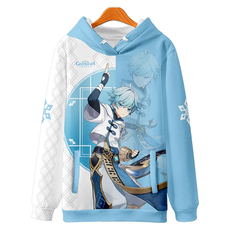 Game Genshin Impact Chongyun Hoodie Cosplay Costume Unisex 3D Printed Hooded Fashion Coat for Spring Autumn
Game Genshin Impact Chongyun Hoodie Cosplay Costume Unisex 3D Printed Hooded Fashion Coat for Spring Autumn