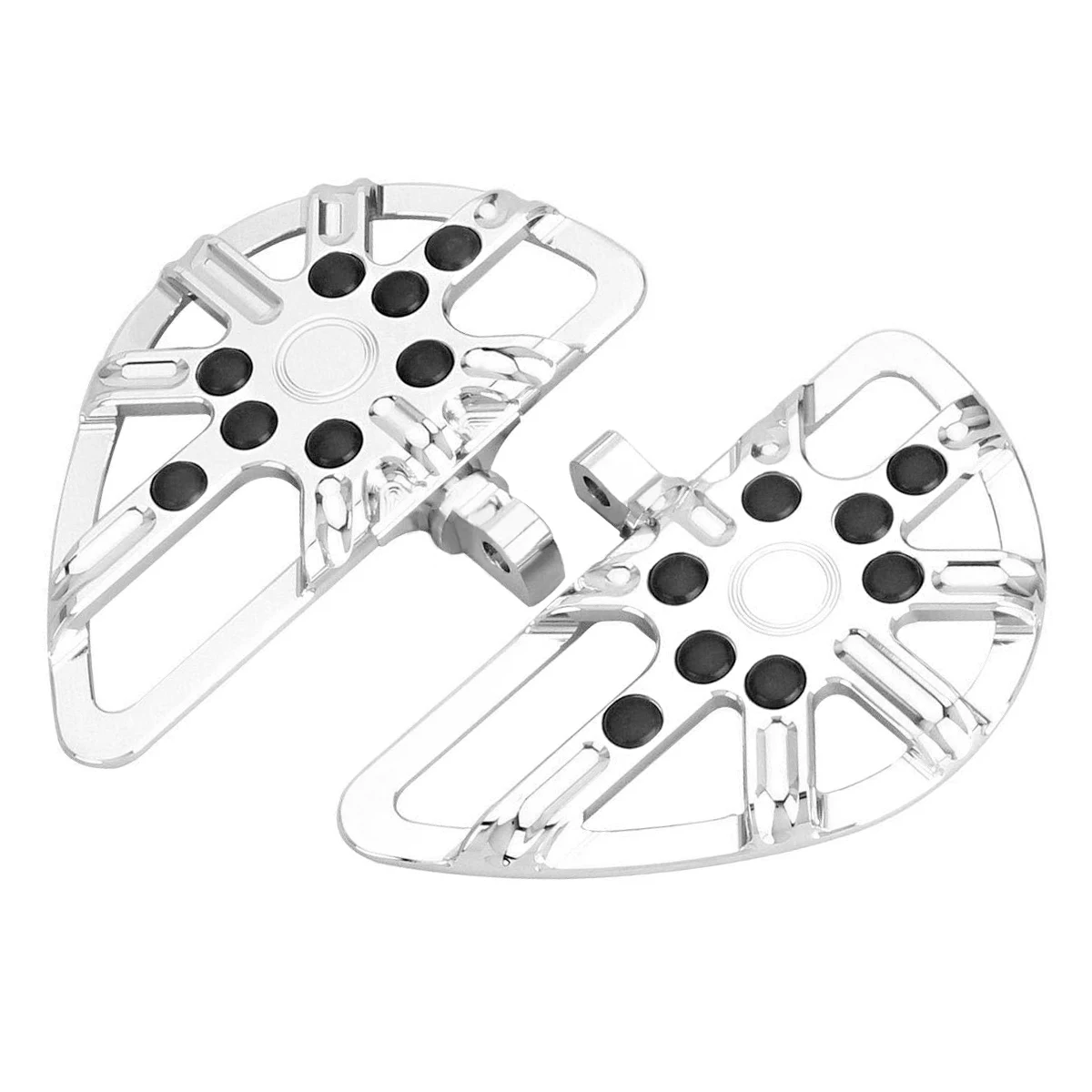 Chromed Gauge rear passenger floorboards for harley Touring Glide FLHX FLTR Male Mount Pegs Softail fat boy Dyna Sportster XL
Chromed Gauge rear passenger floorboards for harley Touring Glide FLHX FLTR Male Mount Pegs Softail fat boy Dyna Sportster XL