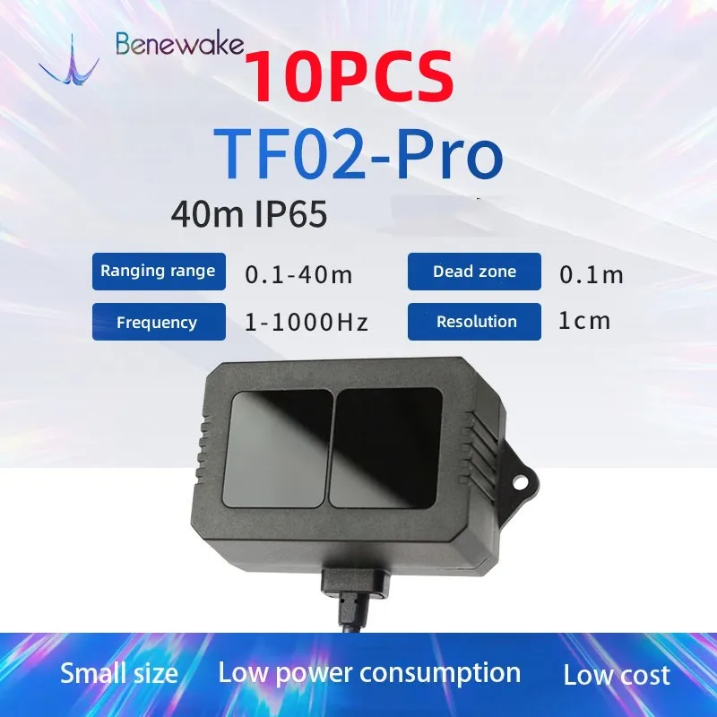 10 шт. 40 м TOF время полета Benewake TF02 Pro LIDAR светодиодный дальномер с одной точкой диапазона IP65 для дрона Arduino Pixhawk
10 шт. 40 м TOF время полета Benewake TF02 Pro LIDAR светодиодный дальномер с одной точкой диапазона IP65 для дрона Arduino Pixhawk
