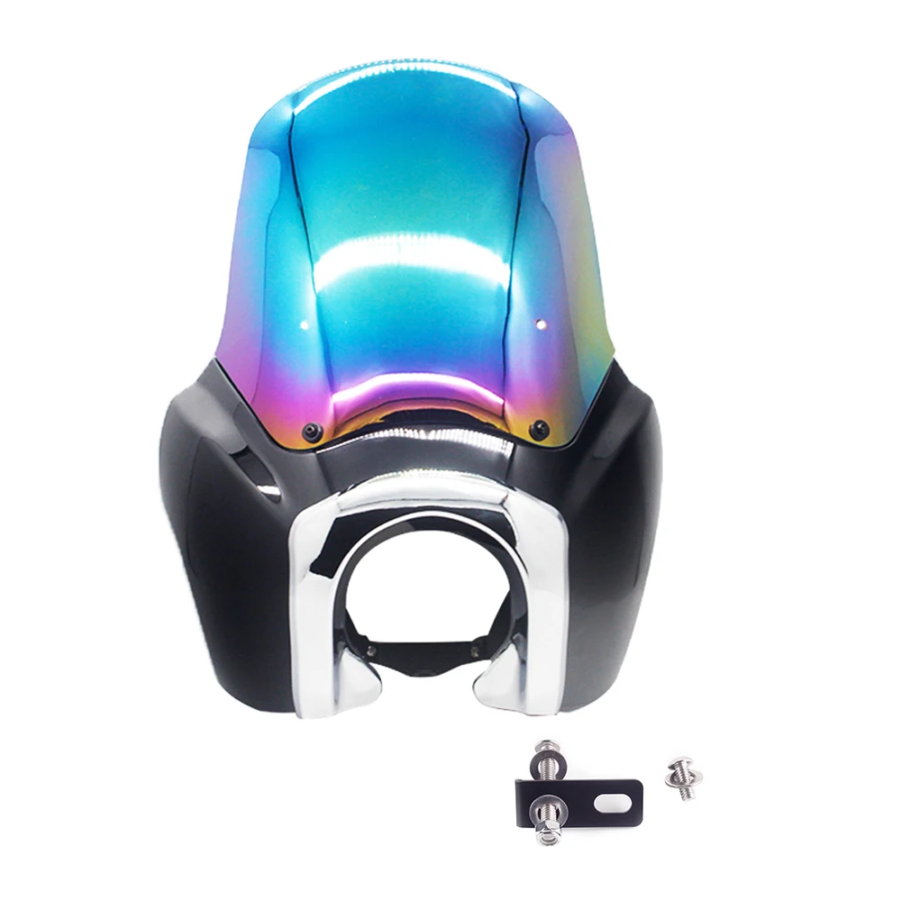 Motorcycle ABS Front Fairing 5.75'' Headlight Fairing For Harley Davidson Club Style Street Bob FXBB 107 2018 2109 2020 2021
Motorcycle ABS Front Fairing 5.75'' Headlight Fairing For Harley Davidson Club Style Street Bob FXBB 107 2018 2109 2020 2021
