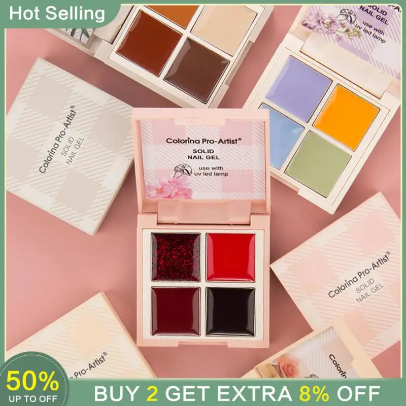 Палитра твердых гель-лаков для ногтей, 4 цвета, Цветной Гель-лак для ногтей, полуперманентный отмачиваемый УФ-гель, зеркальный лак для творчества, дизайн ногтей
Палитра твердых гель-лаков для ногтей, 4 цвета, Цветной Гель-лак для ногтей, полуперманентный отмачиваемый УФ-гель, зеркальный лак для творчества, дизайн ногтей