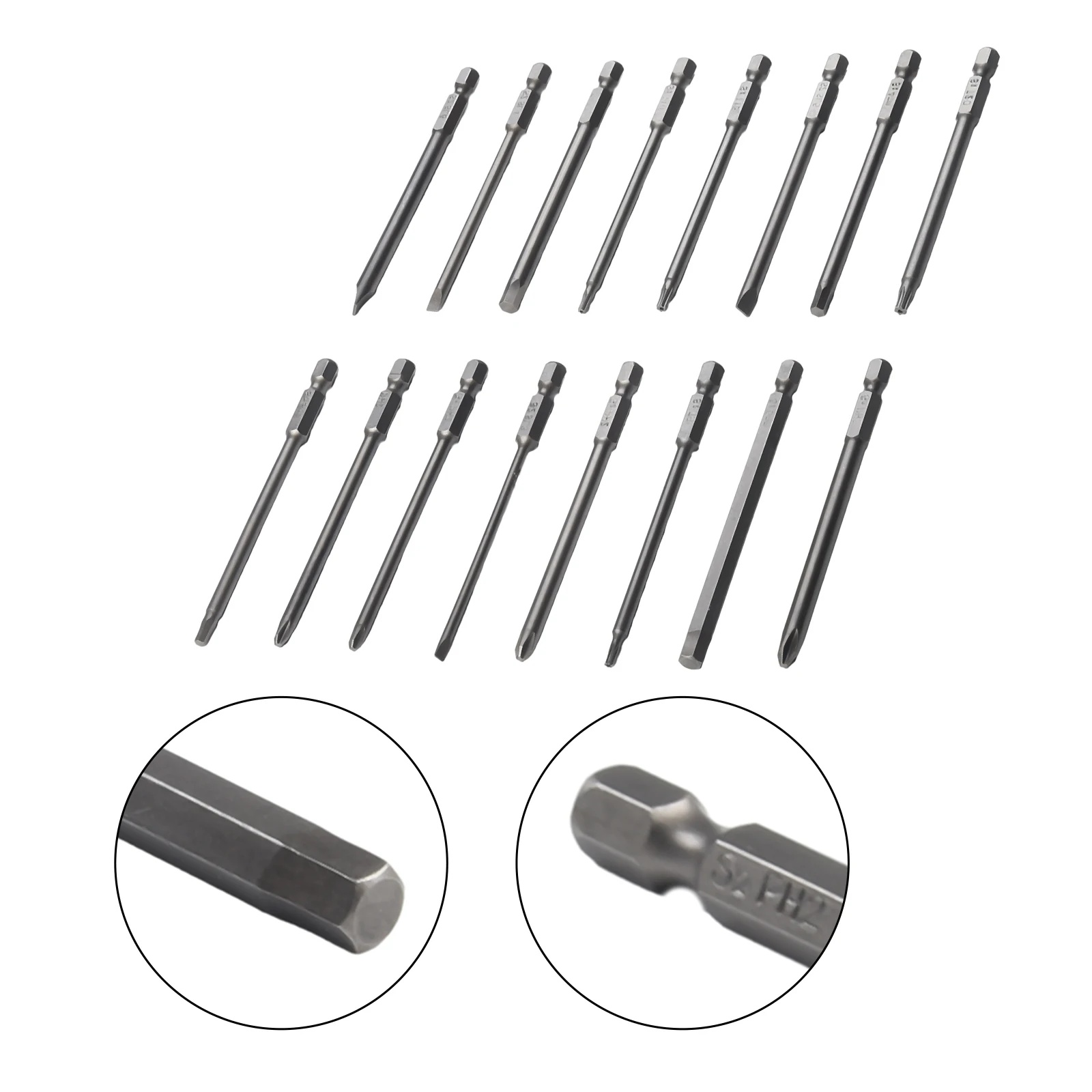 Tool Screwdriver Bits Torx Hex Slotted Cross Head 16 Pcs Alloy Steel Drill For Air Tools Magnetic High Quality
Tool Screwdriver Bits Torx Hex Slotted Cross Head 16 Pcs Alloy Steel Drill For Air Tools Magnetic High Quality