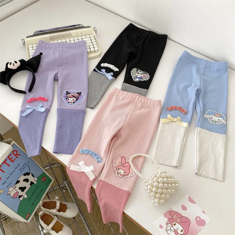 Anime Sanrio My Melody Cinnamoroll Kuromi Girls Leggings Winter New Plus Velvet Thicken Thermal Pants Children's Pants Leggings
Anime Sanrio My Melody Cinnamoroll Kuromi Girls Leggings Winter New Plus Velvet Thicken Thermal Pants Children's Pants Leggings